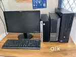 Dell core i5 core i3 desktop 8gb Ram 256gb ssd 19inch monitor