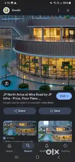 20th floor rent in Mira road Jp North Aviva