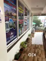 this is 850 sqft fully furnishd office for rent in ec road