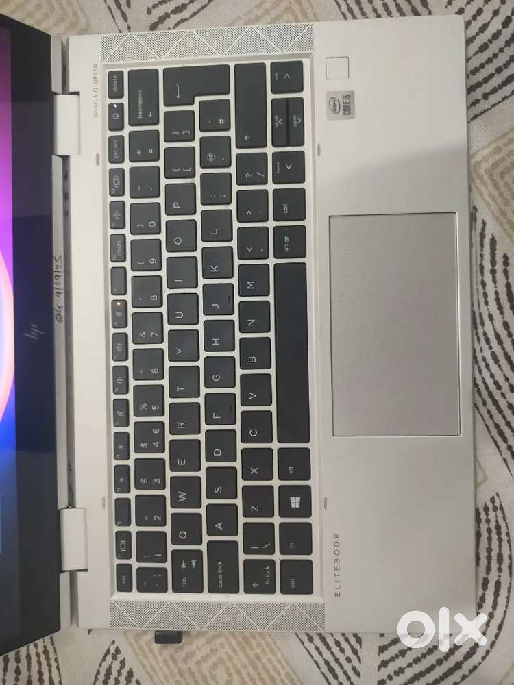 Hp elitebook x 360 with touch screen display