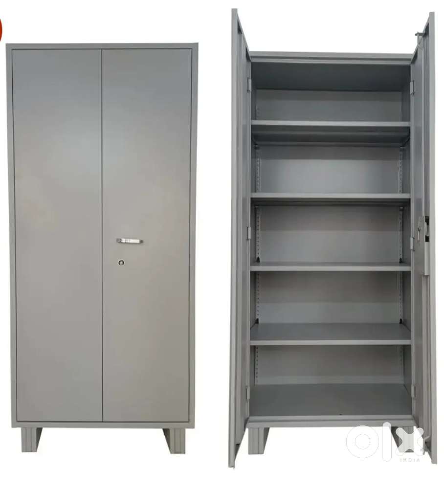 New silver colour iron almirah