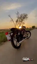 Kick start Bullet 350 2022/2023 with fancy number