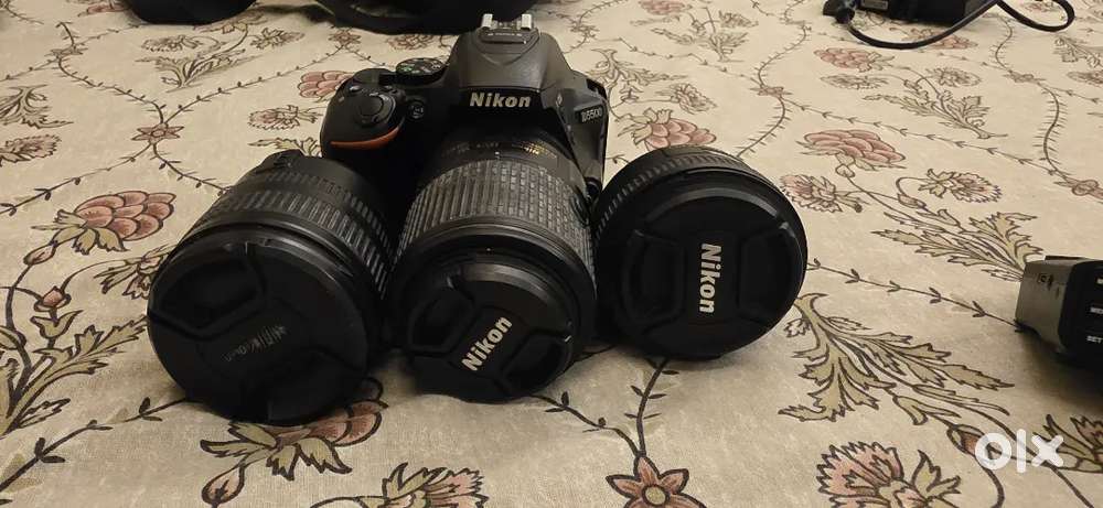 Nilon d5500 with lenses