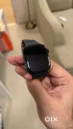 Apple Watch Series 10 46MM Jet Black GPS & 1 Year Apple care plus left
