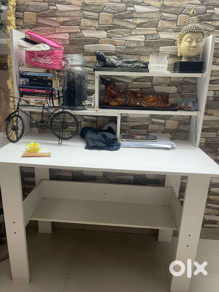 White Study Table