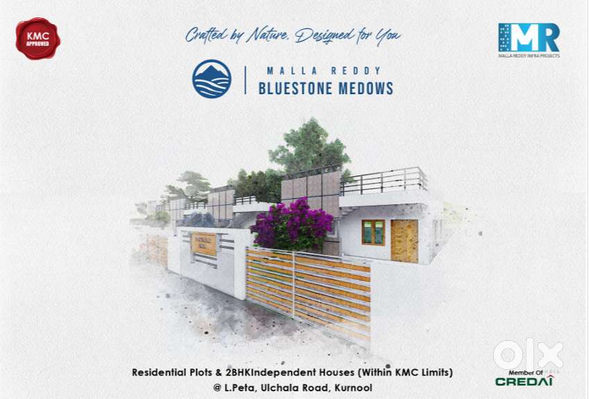 KMC APPROVED OPEN PLOTS IN ULCHALA ROAD