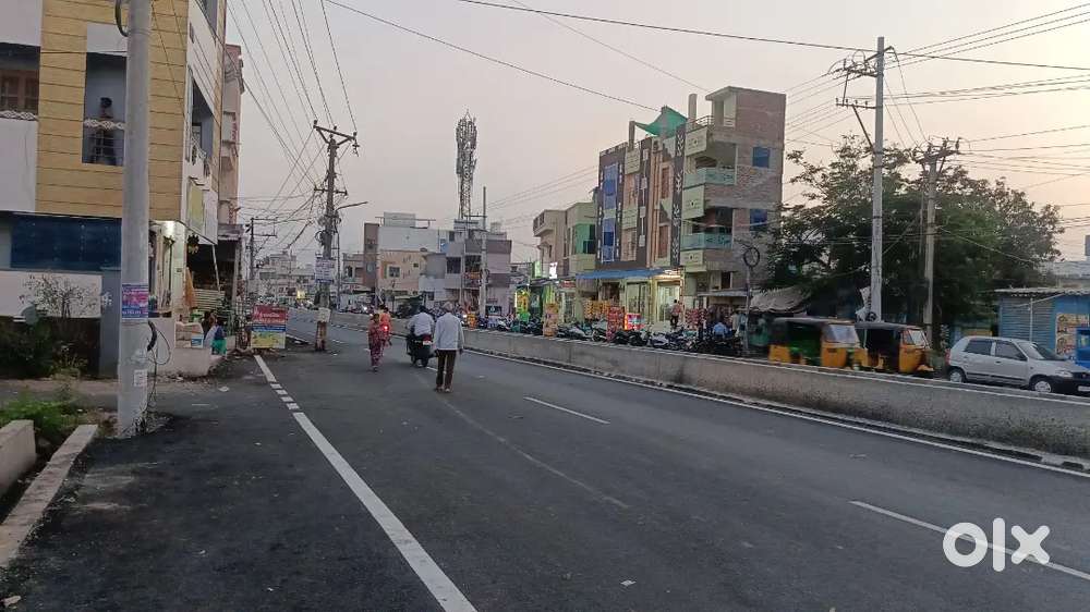 ఏటి అగ్రహారం మెయిన్ రోడ్డు కి కమర్షియల్ ప్లాట్