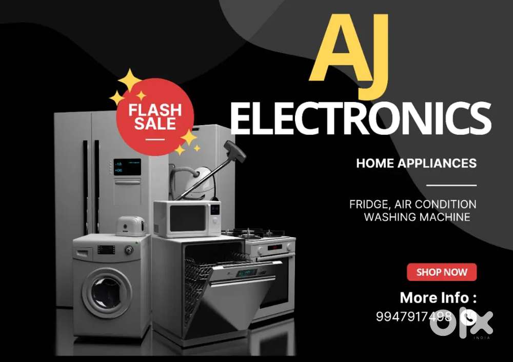 Aj electronics fridge showroom