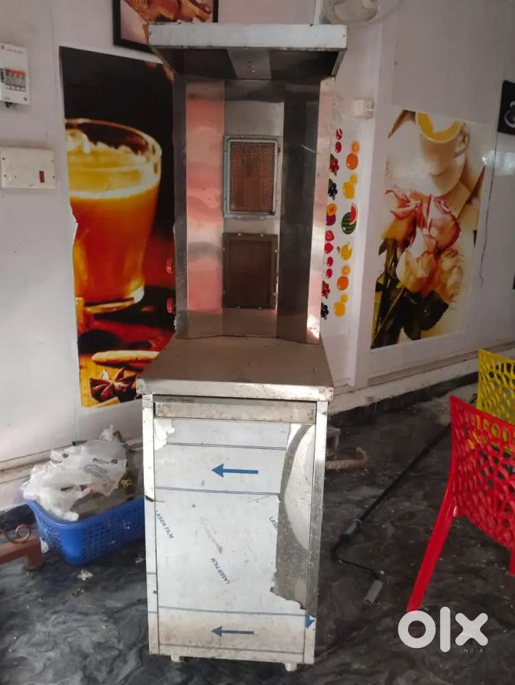 Shawarma machine, street stall