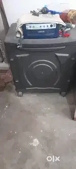 Inverter of luminous  with battery