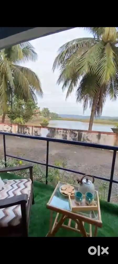 For Sale 3BHK Bungalow with Water Front View in Pilerine, North Goa