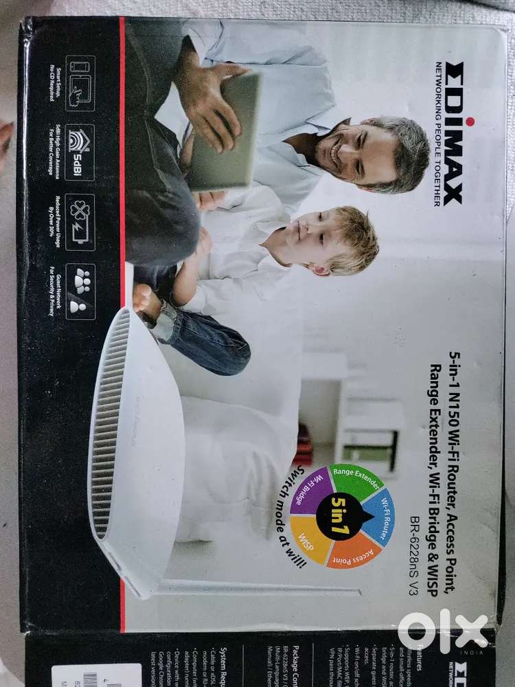 Edimax 5 in 1 Wifi Router