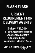 Pickup boys hiring