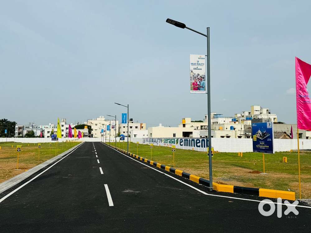 Potheri Near By SRM Collage Just 1.8 KM GST Main Road DTCP RERA PLOTS