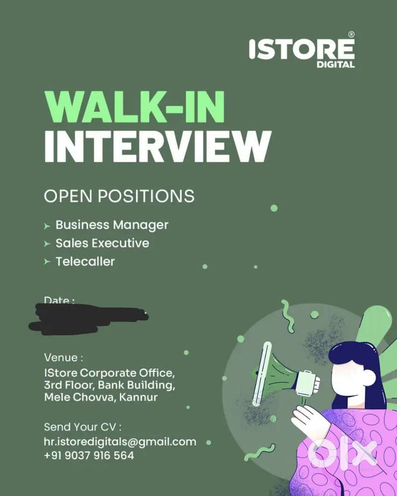 BUSSINESS MANAGER AND SALES EXECUTIVE NEEDED