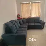 L shape Sofa- negotiable