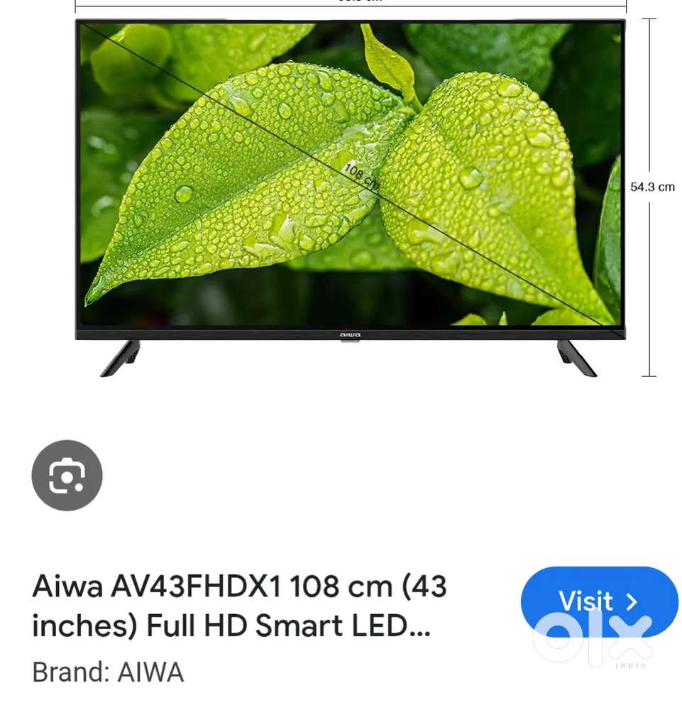 I want AiWA  4k Av 43 inches Ded (not wark)LED TV