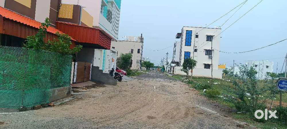ONROAD EAST FACING PLOT FOR SALE IN THIRUNINDRAVUR OXFORD SCHOOL