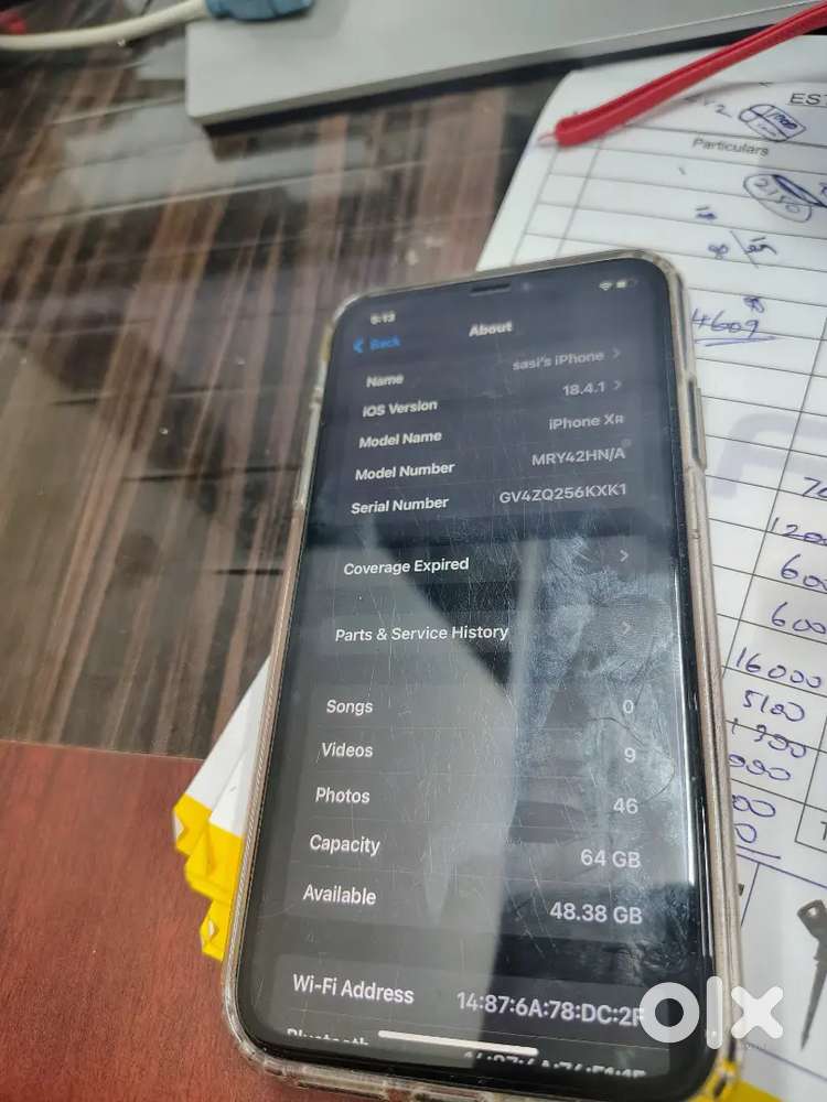 iPhone xr 74 gb for sale only mobile