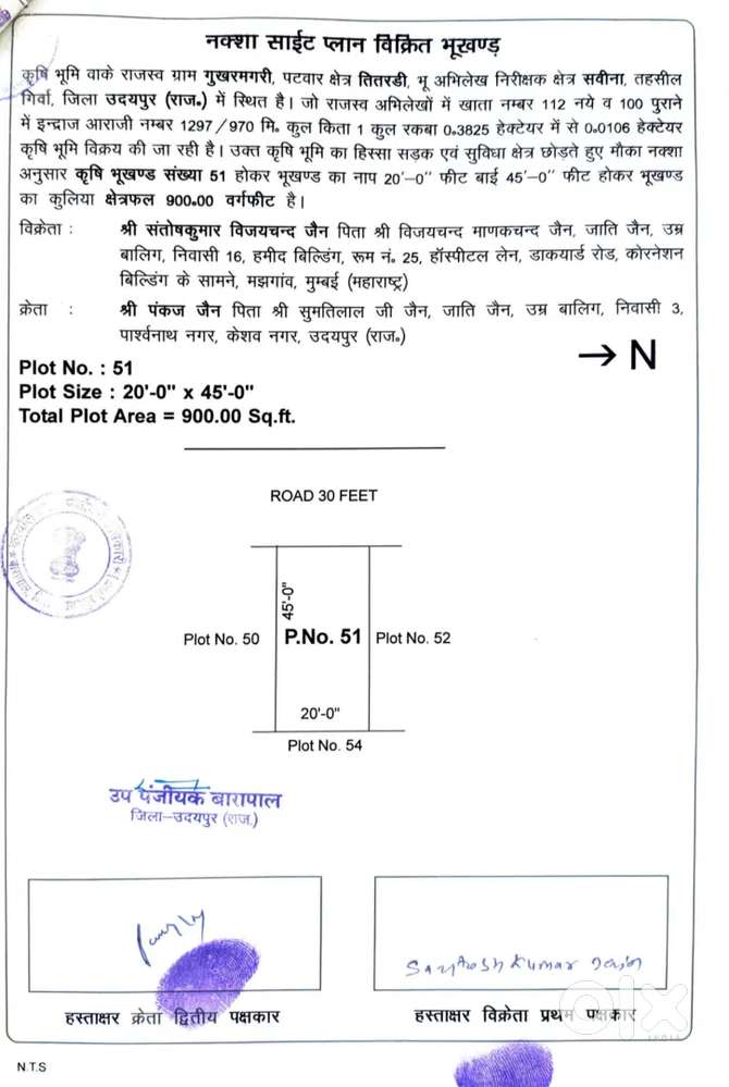 उदयपुर सलूंबर - बांसवाड़ा रोड के नजदीक