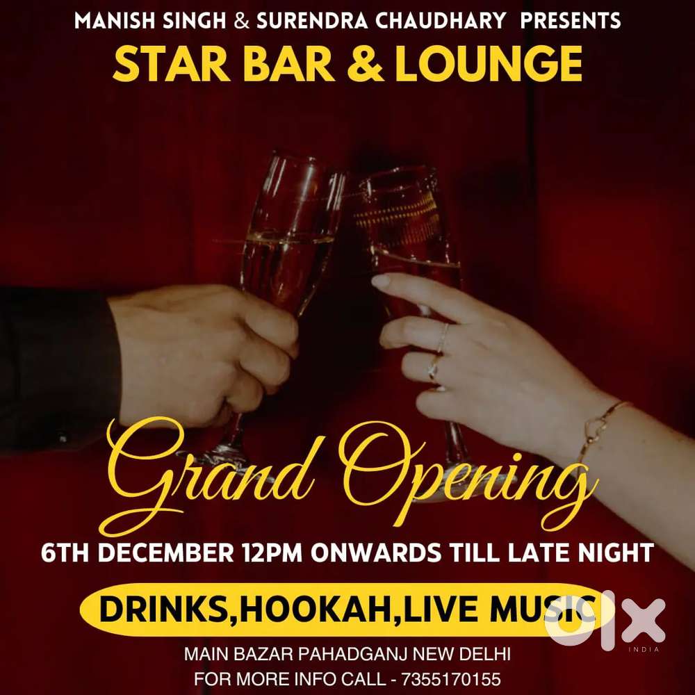 FEMALE RECEPTIONIST/MANEGER/CASIOR/WAITER FOR MY STAR BAR LOUNGE