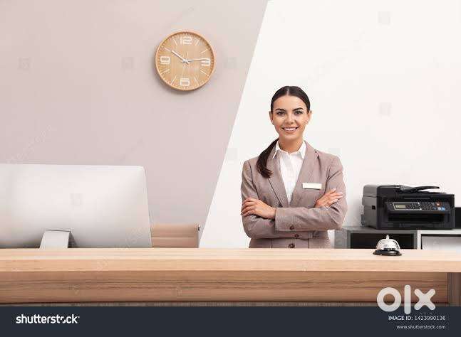 Reseption work only for female condidate