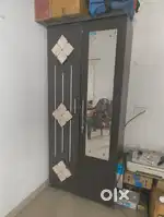2 Door Wood wardrobe