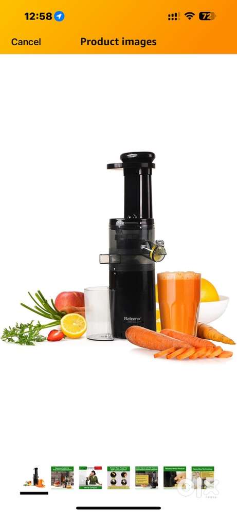 Juicer brand new only 1 time use