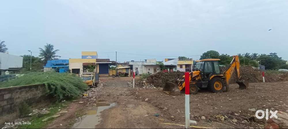 Plot sale in allikaranai just 1 km from  velachery main road