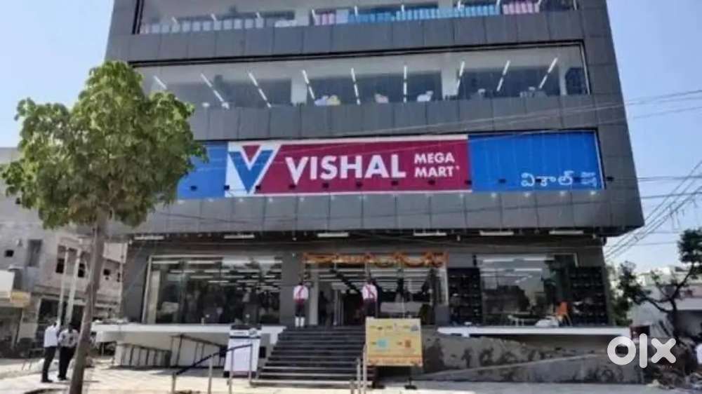 Need 70 candidate Sales experience girls and boys vishal mega mart