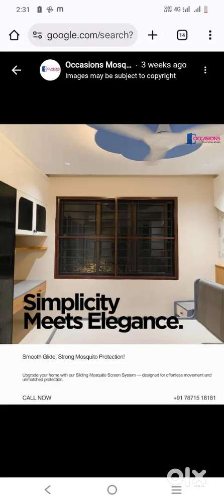 Mosquito Screen Fabrication