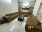 Wooden and ply sofa set