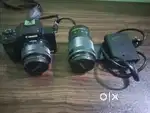 Canon M 50 mark 2 with 55-200mm lence