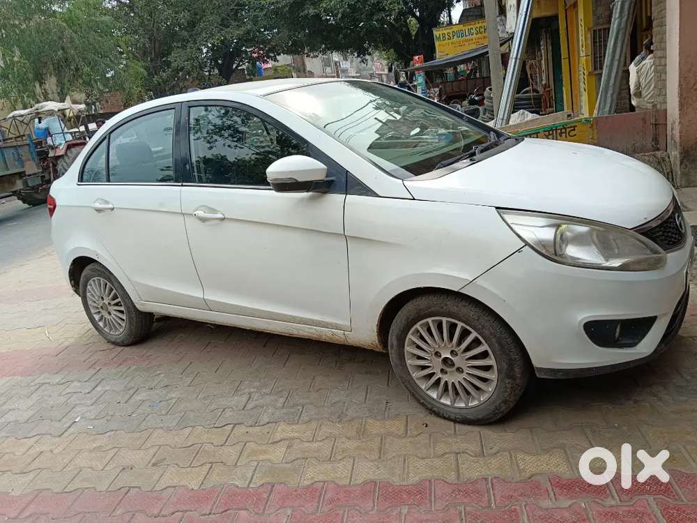 Tata Zest  2016 Petrol 77000 Km Driven, top model white colour