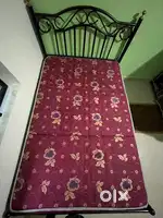 Metal cot and bed