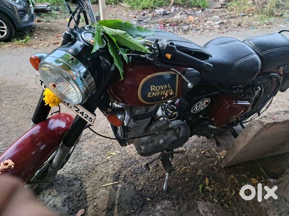 RE Clasic 350 Single hand usage.