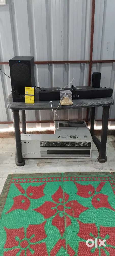 One day using home theatre sony 400 watts