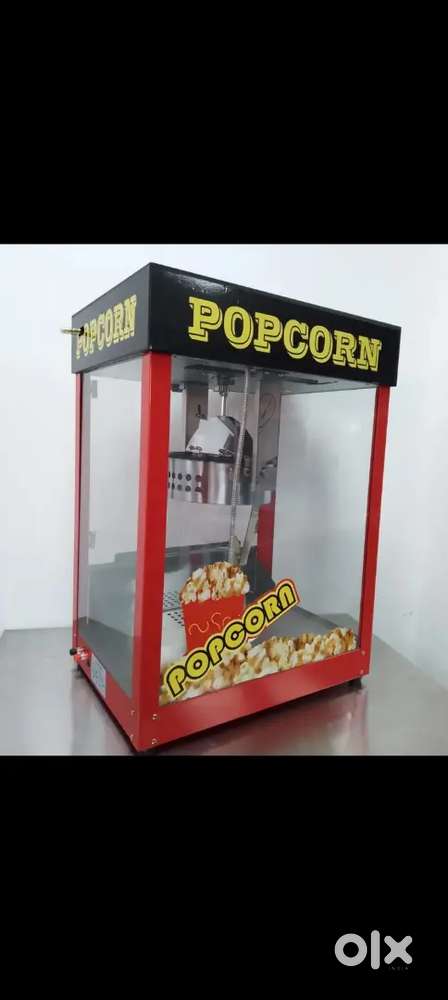 Popcorn and cotton candy machine