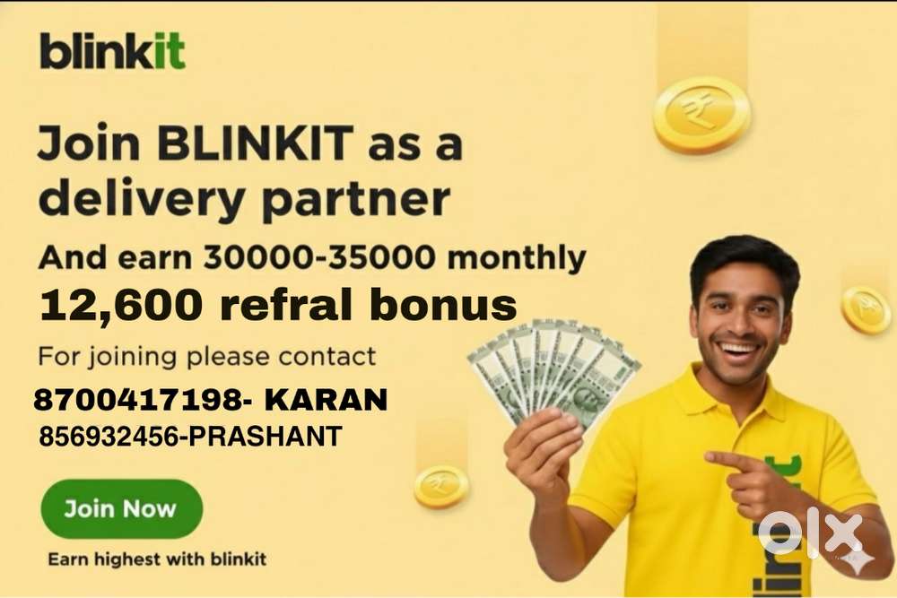 Blinkit delivery boy