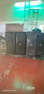 1 pair 15 इंच speakar dj box