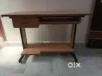 Computer table with storage box