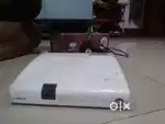 Videocon dth with antenna and receiver.