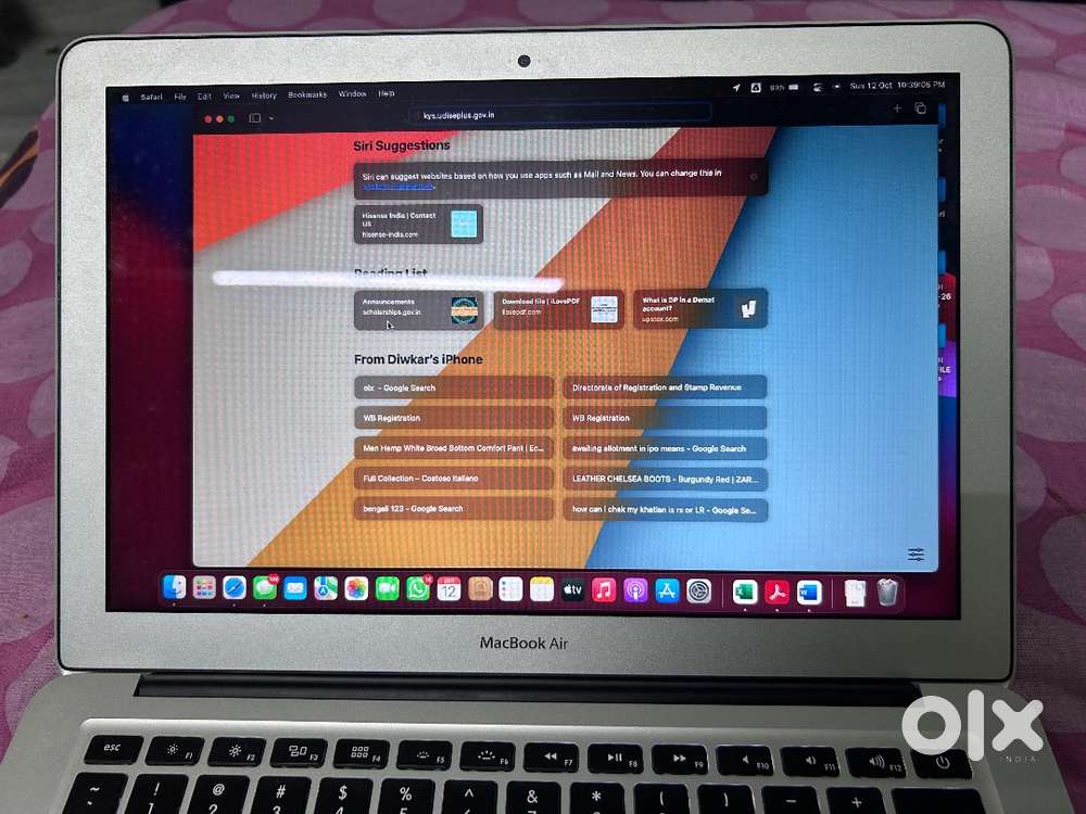 Macbook air 2017 (silver)