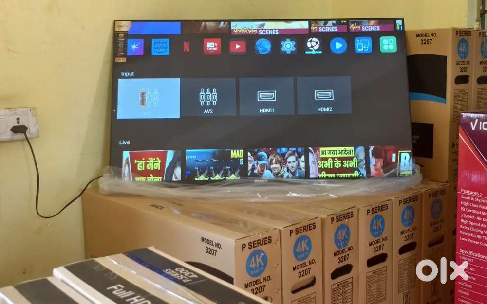 40 inch sony smart Android frameless oled 4k 3yr display waranty 12500