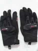 TVS racing riding gloves city Black - M