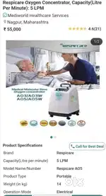 Oxygen machine new  condition not  use