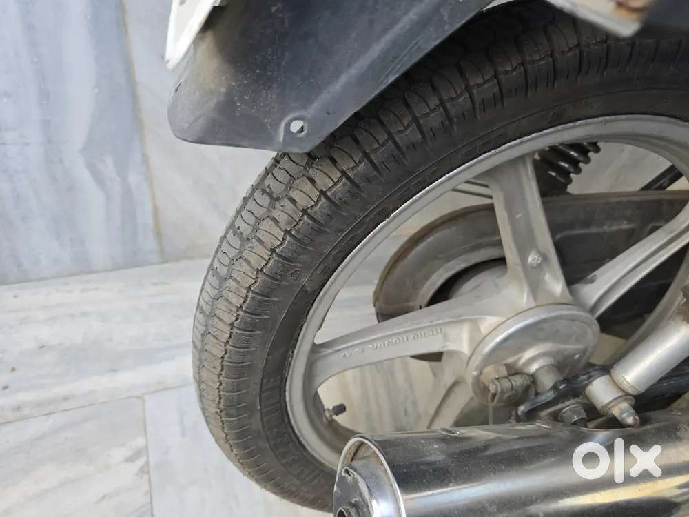 VIP No. 0077 bike with brand new back tyre.