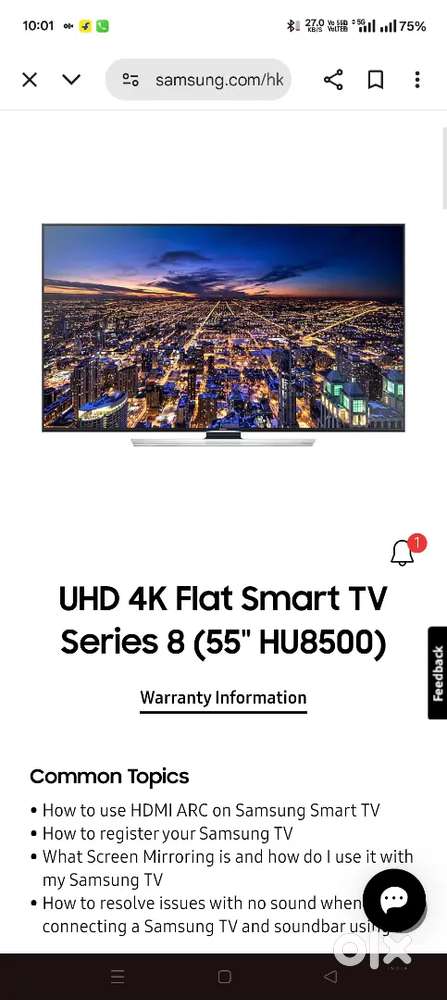 Samsung 55 inch 3d .4k