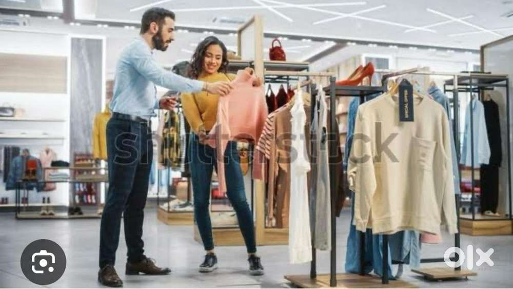 Need sales boy & Girl for cloth shop location Bara Bazar  FREE JOINING