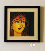 Canvas painting maa Durga . 25cm to 25cm